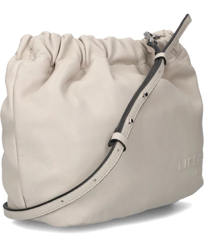 

Элегантная сумка-хобо с оборками через плечо Liebeskind Berlin, бежевый