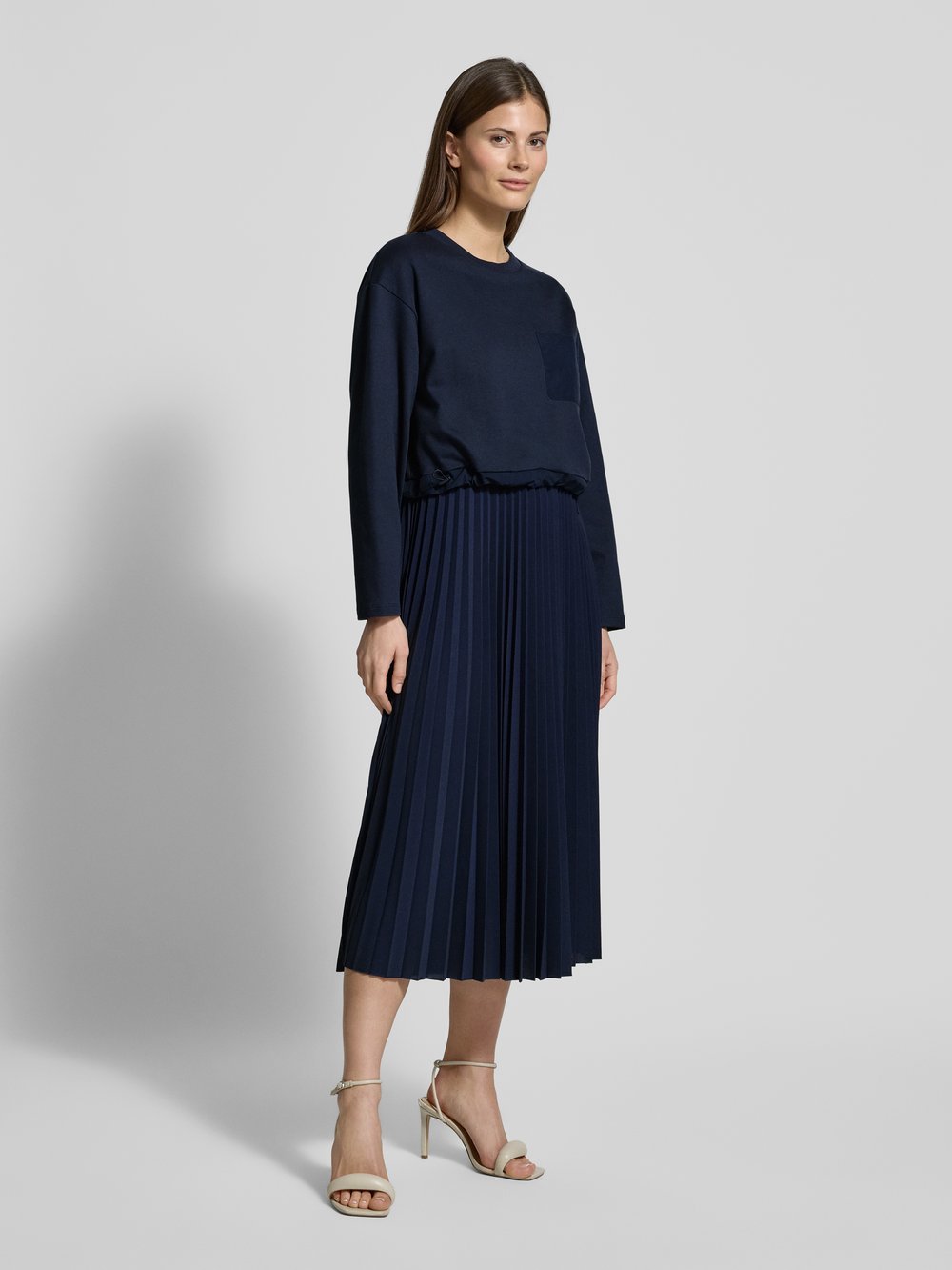 

Платье миди со складками модель 'SCATOLA' Weekend Max Mara