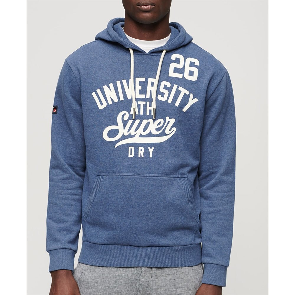 

Худи Superdry Track & Field Ath Graphic, синий