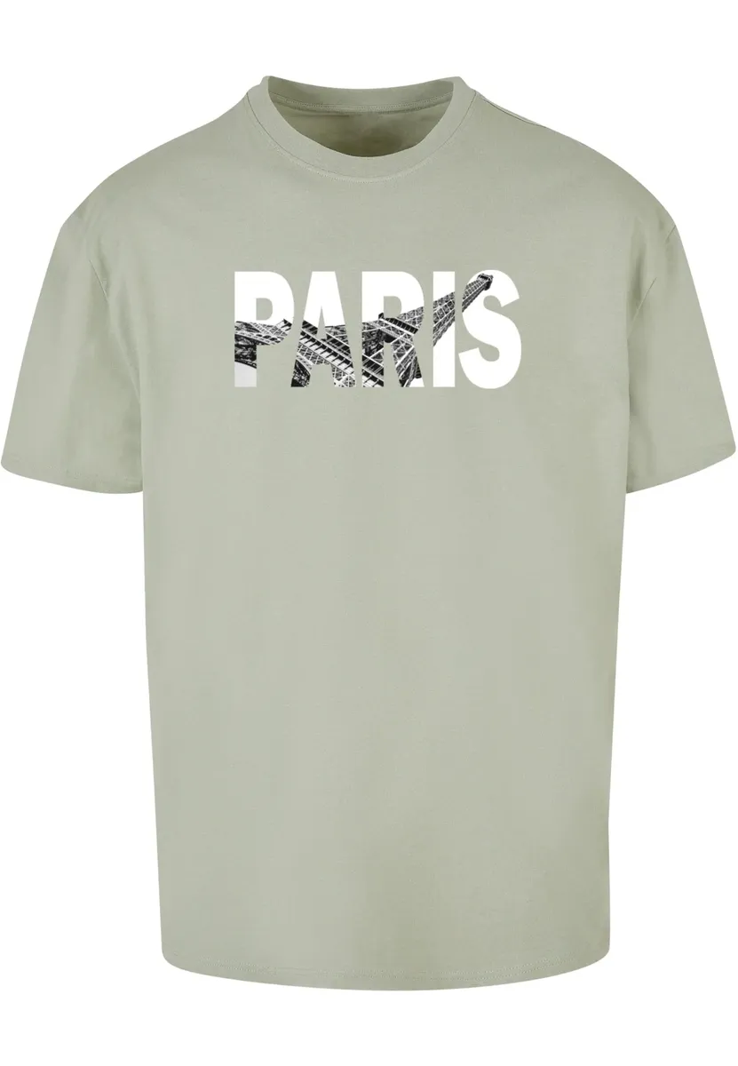 

Футболка Merchcode "Мужская футболка Merchcode Paris Eiffel Tower Heavy Oversize ", цвет Softsalvia