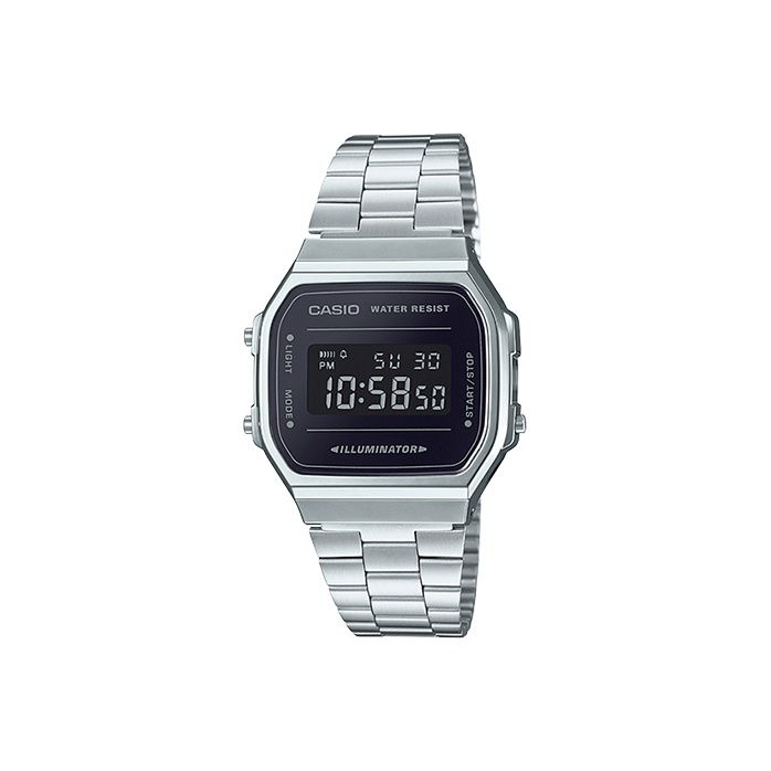 

CASIO Часы Unisex VINTAGE Series Black Watch A168WEM-1