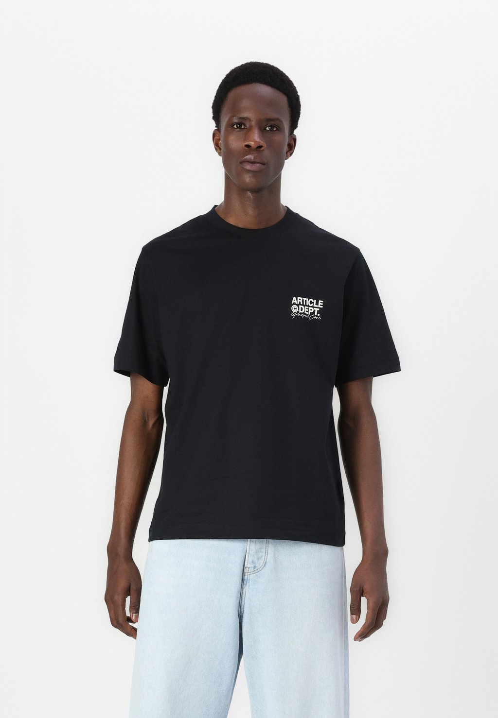 

Футболка с принтом JCODYNAMIC DUST TEE CREW NECK Jack & Jones, черный