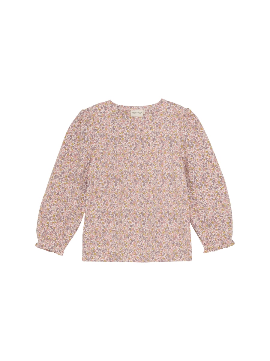 Толстовка MINYMO MIT-shirt LS AOP, Rose