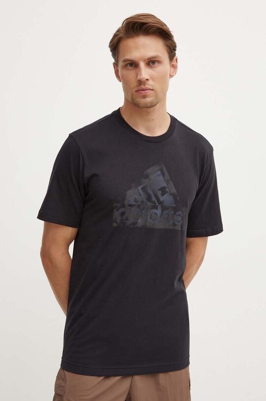 

Хлопковая футболка Future Icons adidas, черный