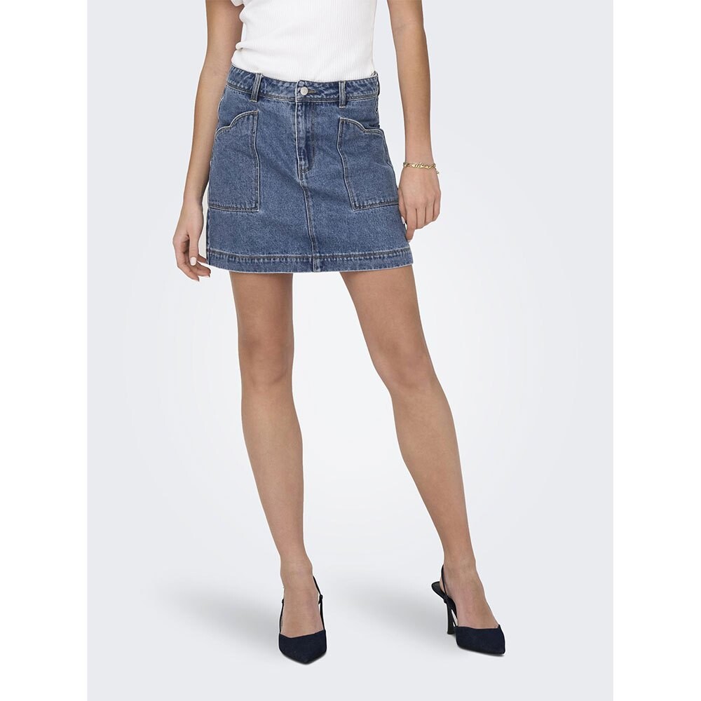 

Юбка Only Mariana Short, синий