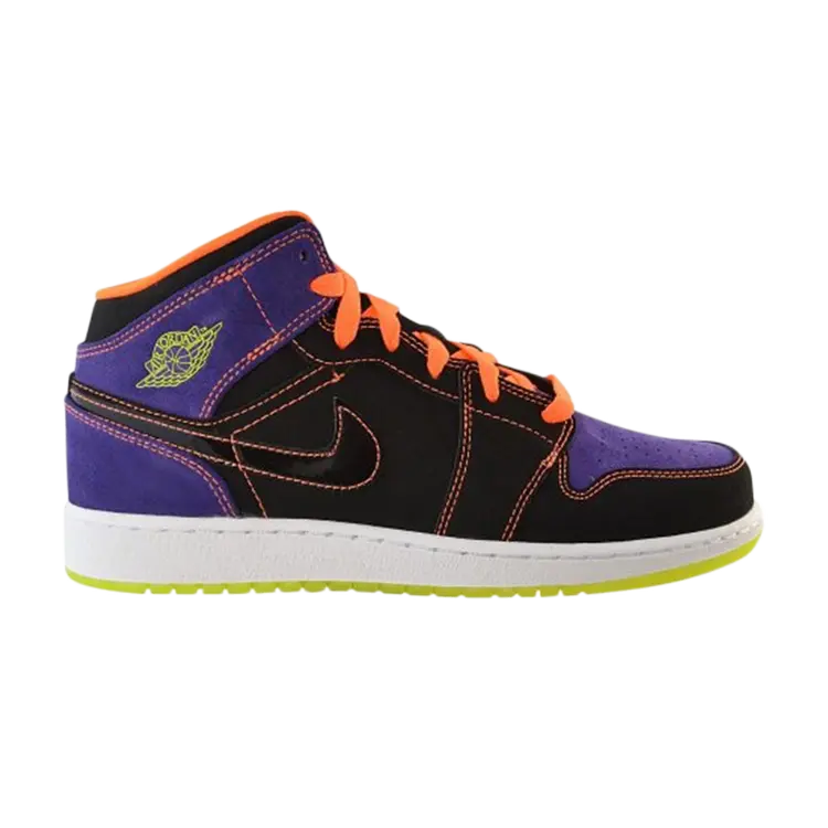 

Кроссовки Air Jordan 1 Retro Phat GS 'Court Purple', фиолетовый