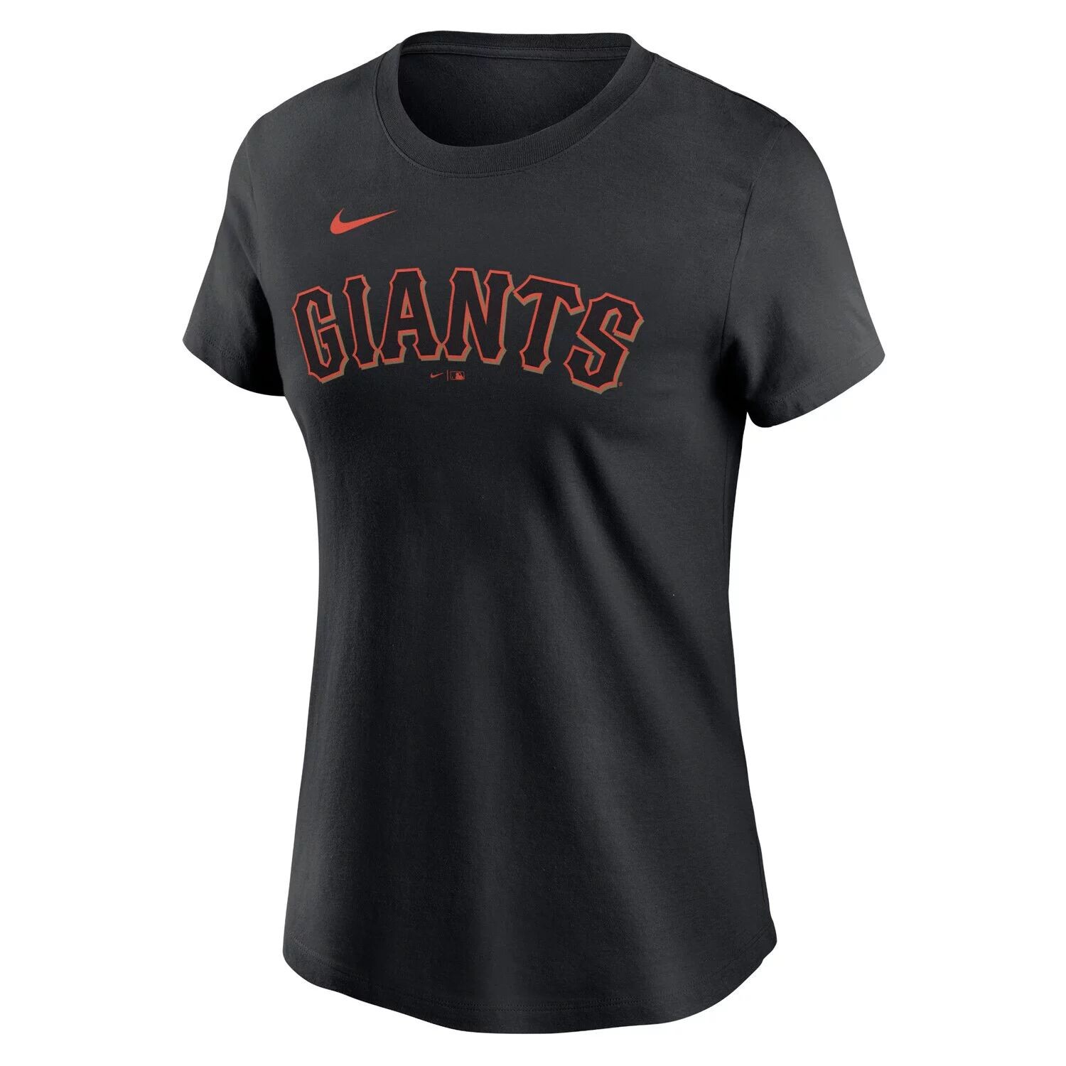 Женская черная футболка с именем и номером Nike Alyssa Nakken San Francisco Giants Nike — фото 2