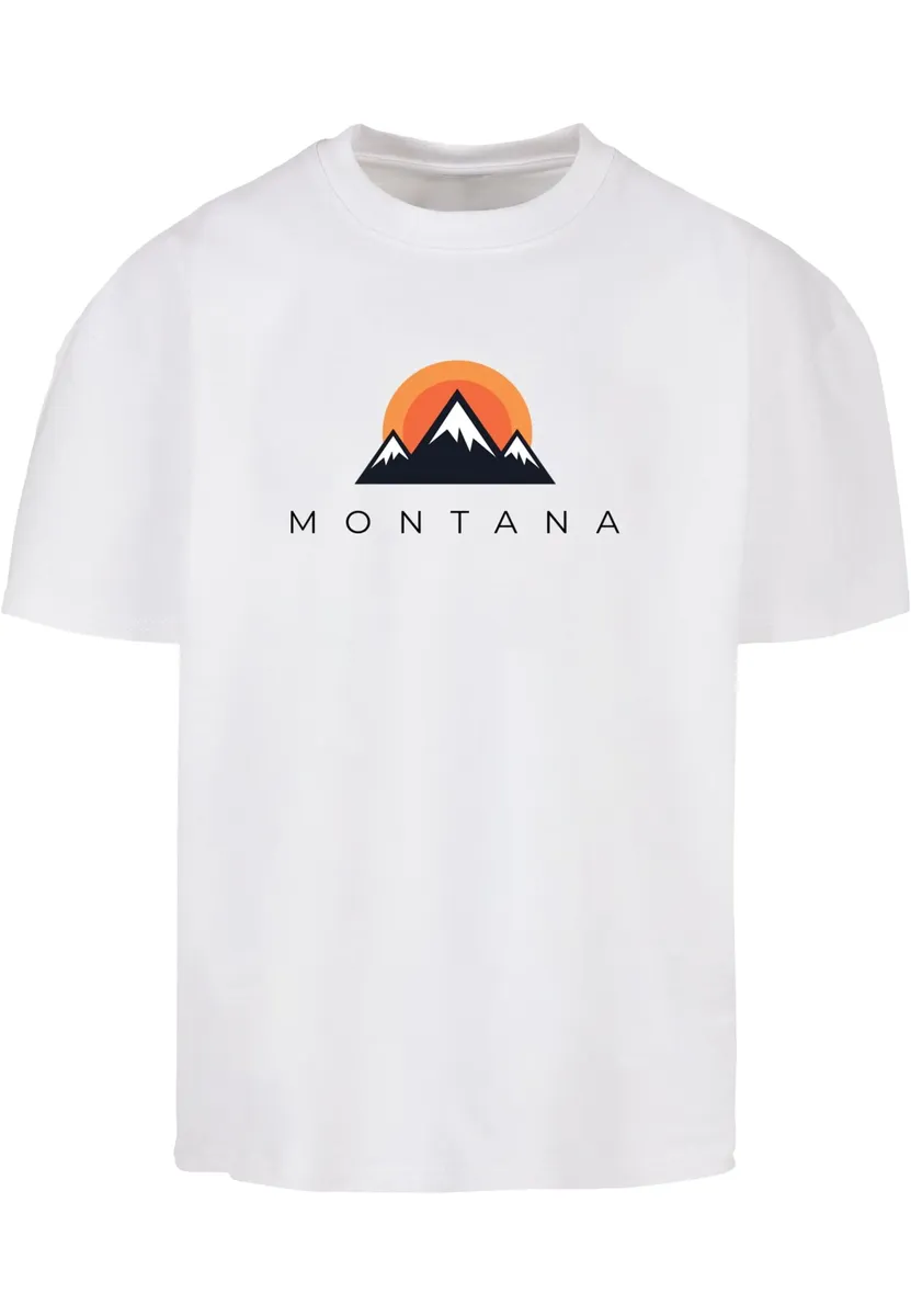 

Футболка Merchcode "Мужская футболка Montana из сверхтяжелого хлопка " Merchcode", белый