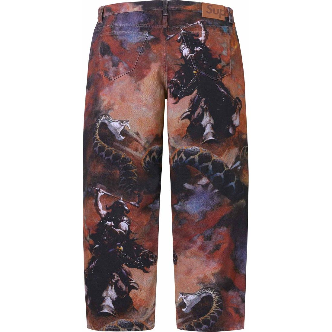 Фирменные джинсы Frazetta Loose Fit Supreme, мультиколор — фото 3