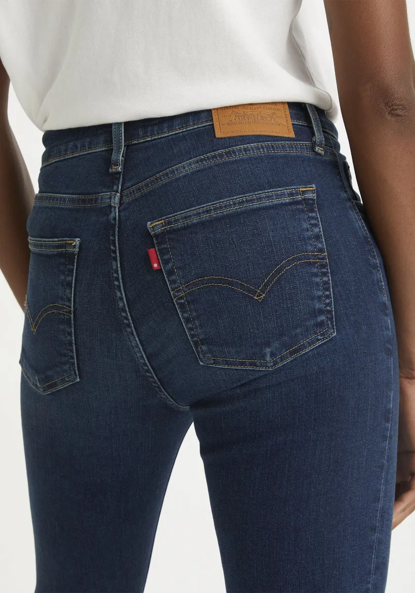 Прямые джинсы Levi's "724 High Rise Straight", цвет Indigo Rinsed — фото 2