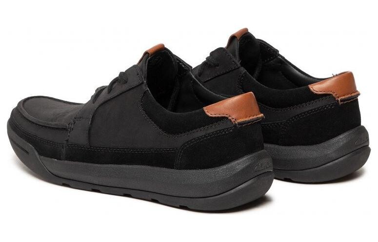 Мужские туфли Clarks Casual Shoes Men Low-Top Black — фото 3