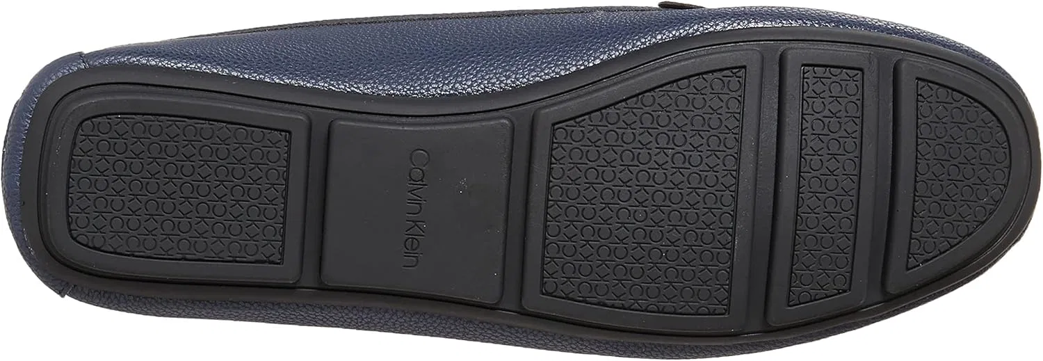 Женские мокасины Lisette от Calvin Klein, 2-Navy Tumbled Leather 401 — фото 4