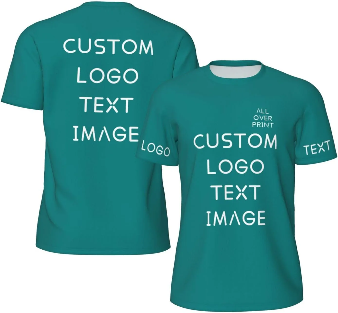 

Футболка Custom с логотипом и текстом