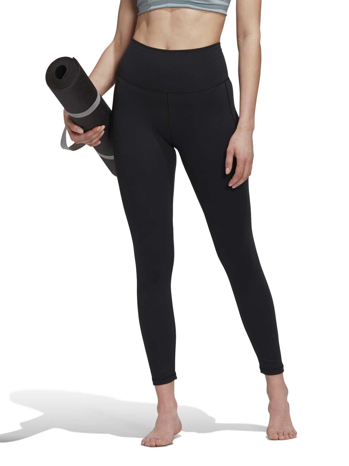 

Тайтсы Adidas Performance Yoga Studio 7/8, черный