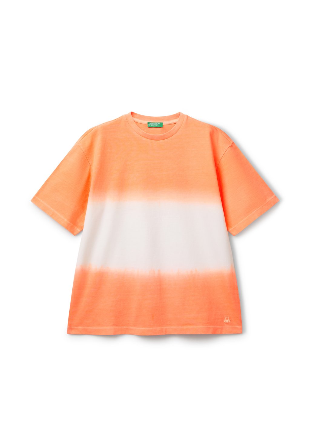 

Футболка с принтом United Colors of Benetton, оранжевый