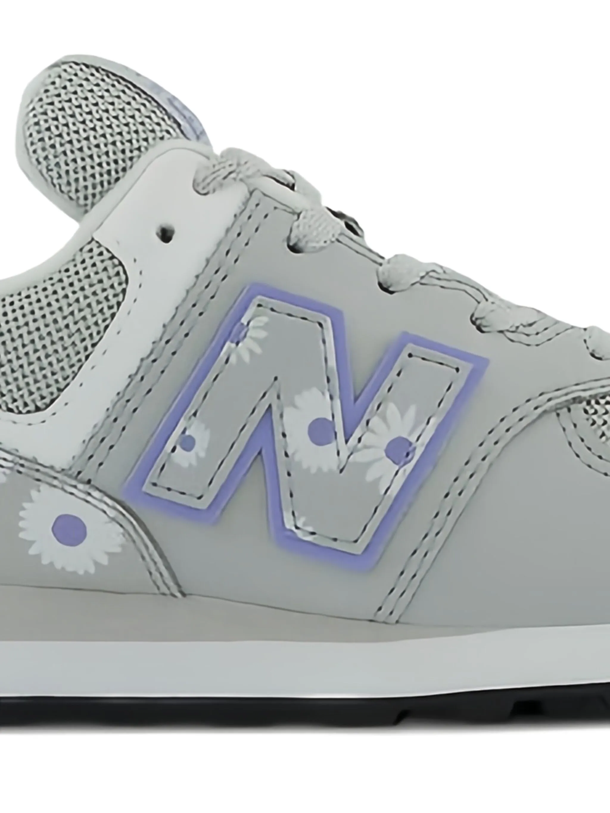 Кроссовки 574 Floral - Summer Fog New Balance Kids, серый — фото 2