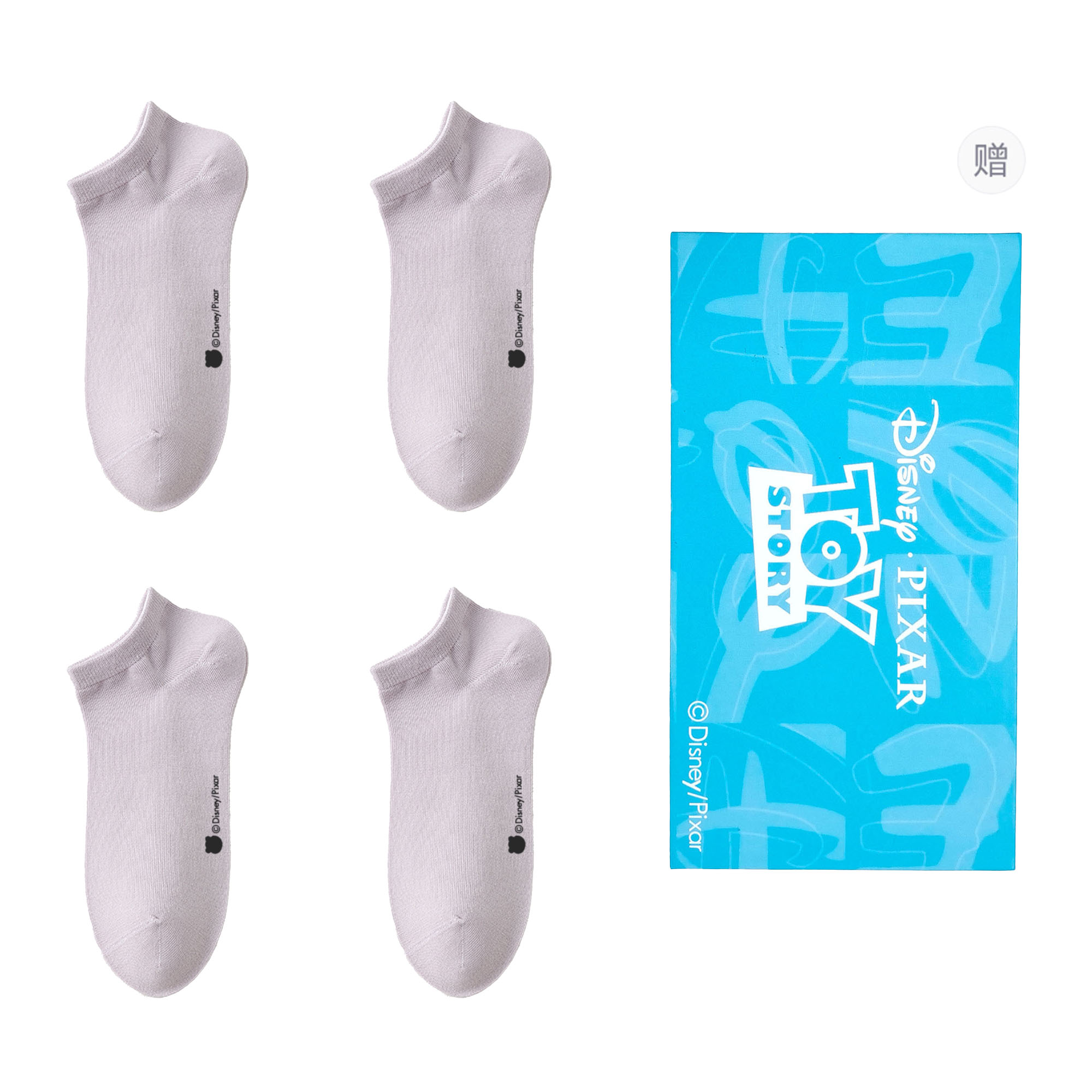 

Женские носки щиколотка Shopping Bag 4 Pack Disney, фиолетовый