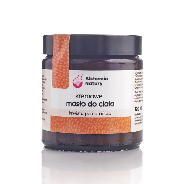

Крем-масло для тела Красный апельсин, 120 мл Alchemia Natury