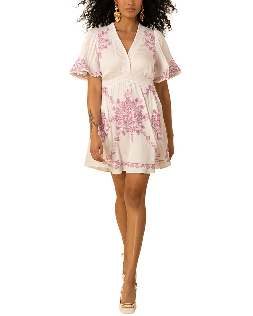 

Мини-платье Хейл Боб Элора HALE BOB, белый