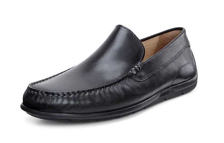 Мужские туфли Ecco Men's Casual Shoes Men Low-Top Black — фото 2