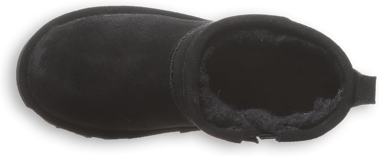 Детские ботинки BEARPAW Shorty | Удобные и прочные зимние ботинки на липучке для детей | Разные цвета и размеры, Black — фото 4
