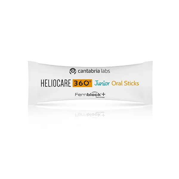 

Защита полости рта от солнца для детей 360º Junior Oral Sticks Heliocare, 20 UD