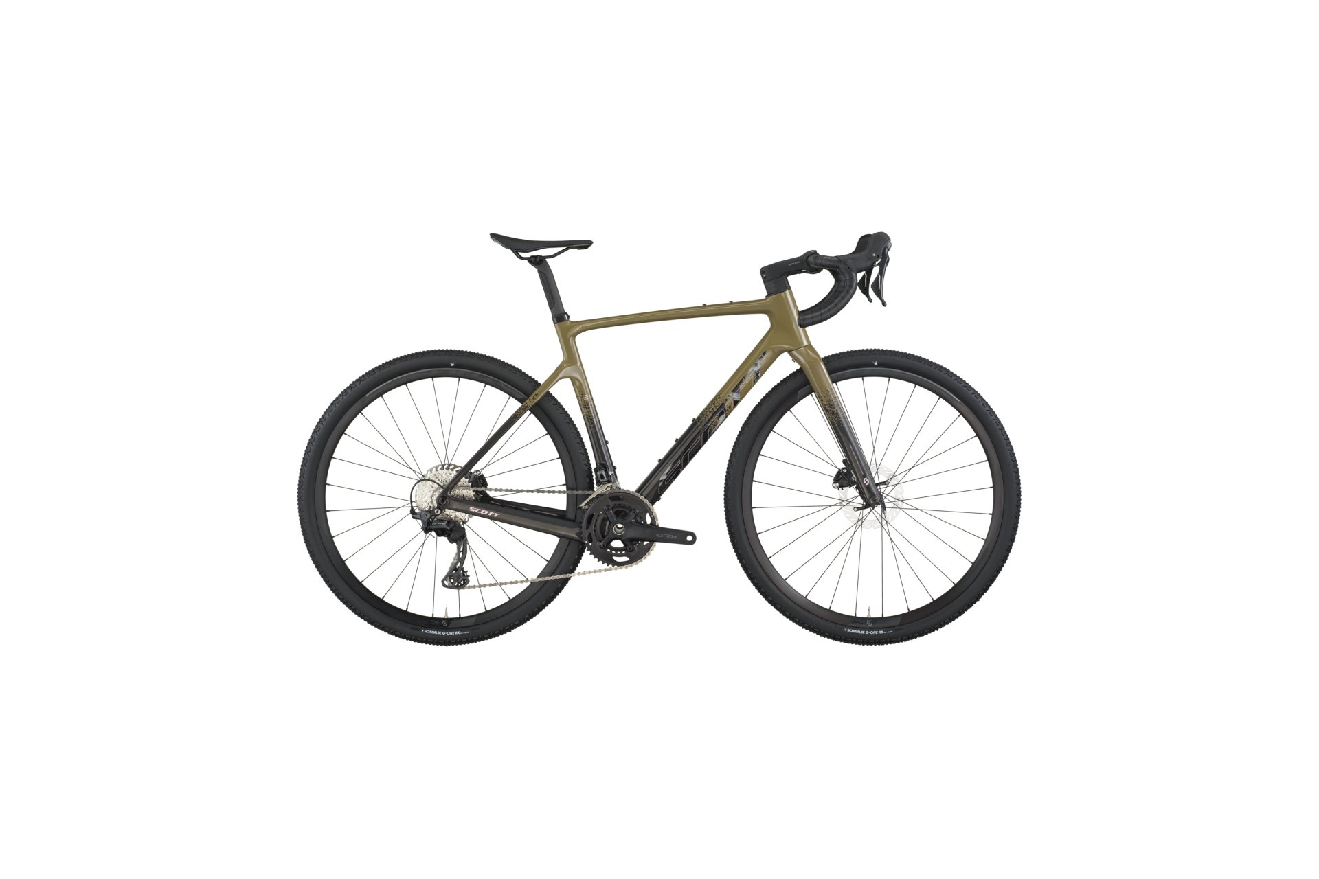 

Гравийный велосипед Scott Addict gravel 40 - 28 дюймов - diamant - 2026, grün | kaki green/carbon black