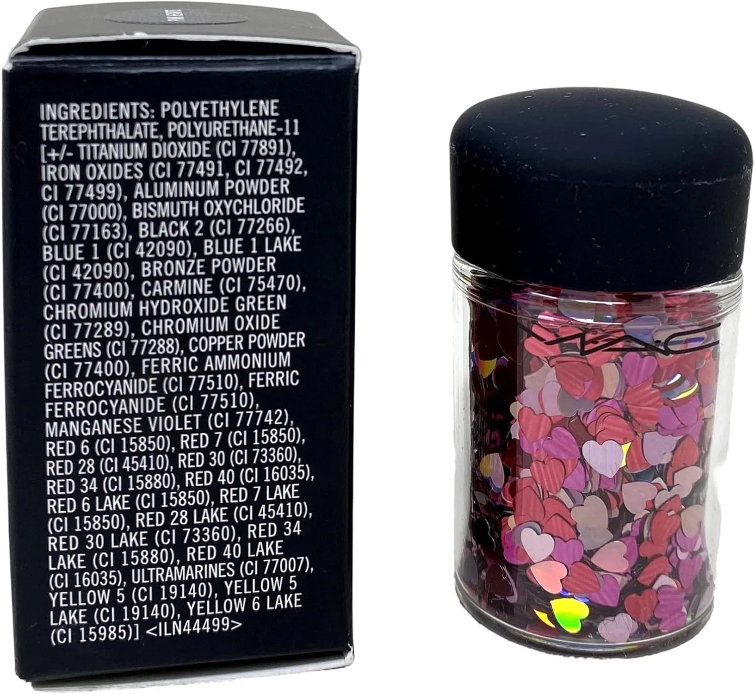 Глиттер M.A.C Glitter Brilliants, розовое сердце, 0.15 унции M·A·C — фото 3
