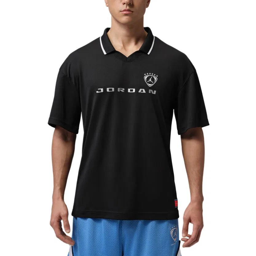 Футболка мужская Black V Neck Moderate Jordan