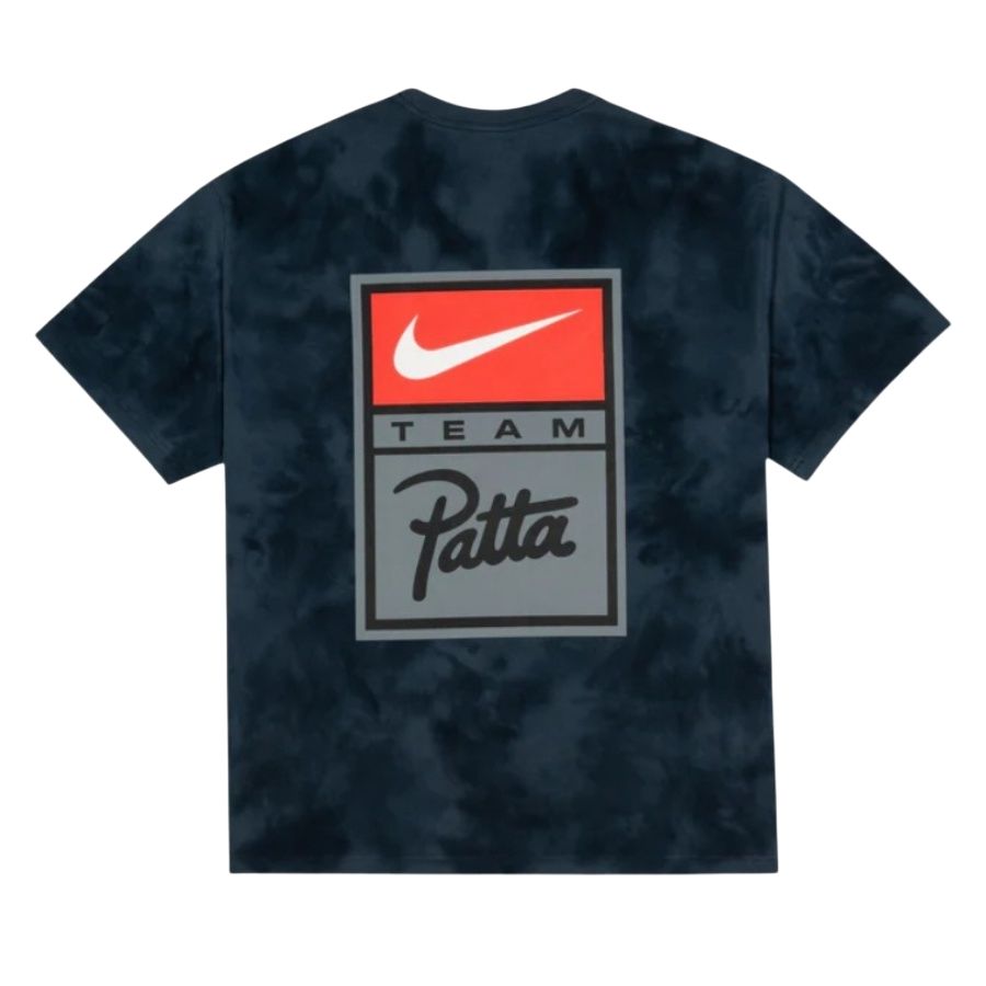 Патта совместный бренд футболка men's Nike, синий/мультиколор — фото 3
