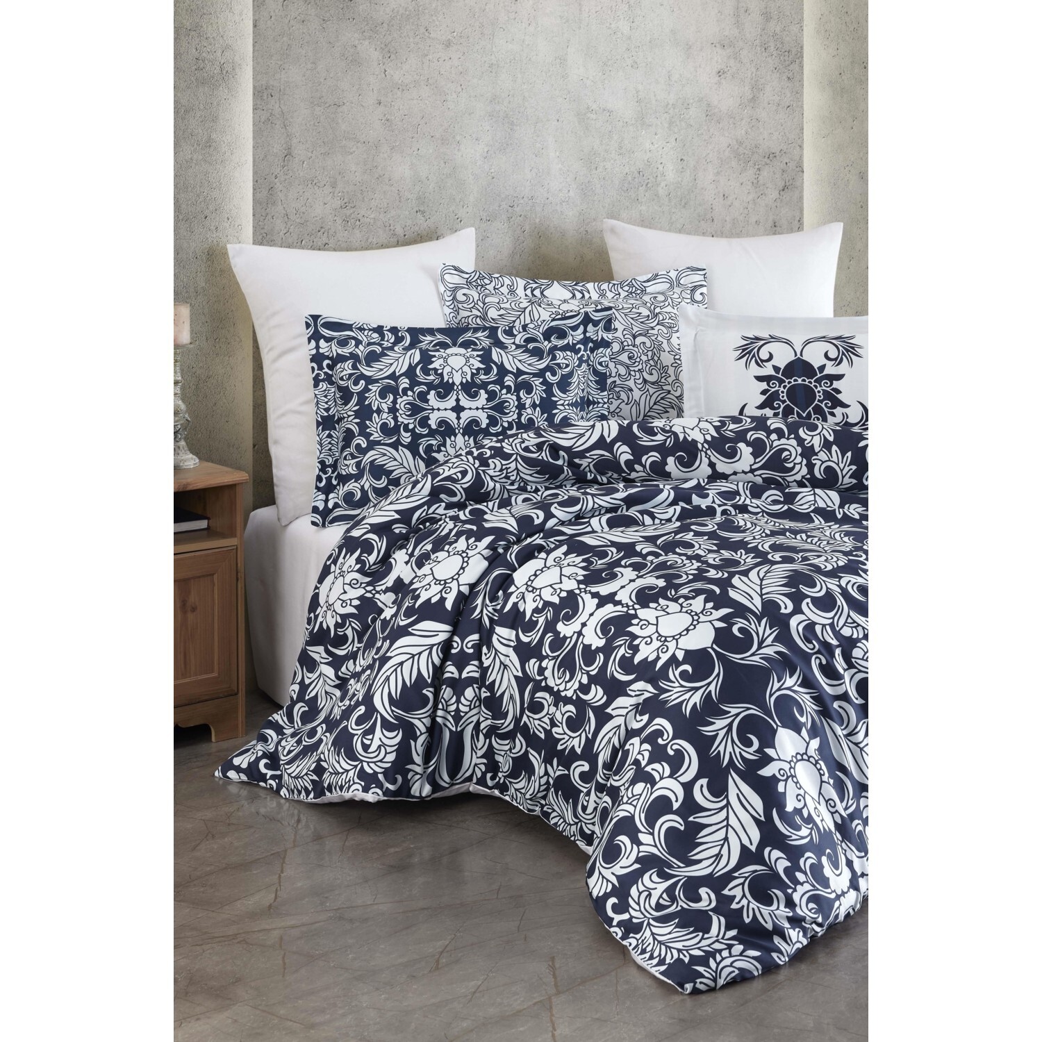 

Varol Laura Home Семейный Комплект постельного белья из бамбукового атласа - Капри
