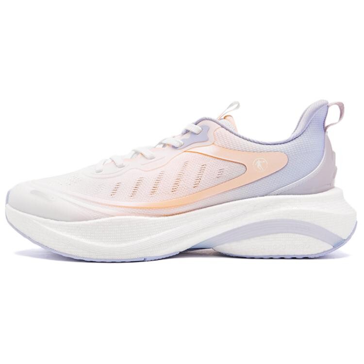 

Кроссовки женские низкие White / Steam Violet Qiaodan