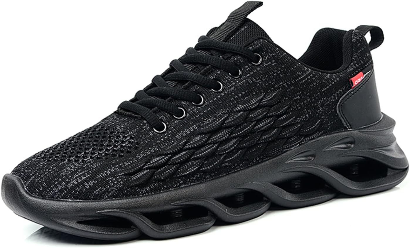 

Мужские кроссовки для ходьбы, бега и тенниса, легкие сетчатые спортивные кроссовки для тренировок в зале и кросс-тренинга Spwagym, черный