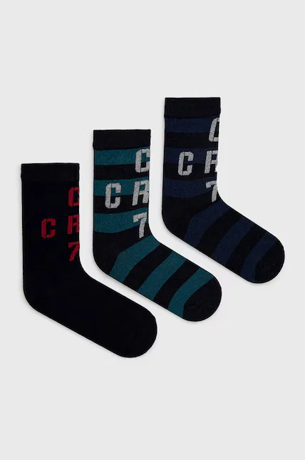 Носки детские 3 шт CR7 Cristiano Ronaldo, синий