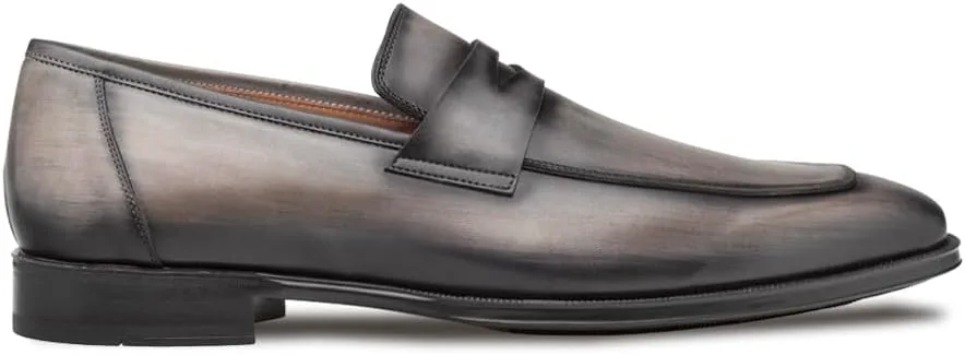 

Мужские лоферы Mezlan Avenue с отделкой под полировку - телячья кожа, резиновая подошва, стелька с эффектом памяти - ручная работа в Испании, темно-серый