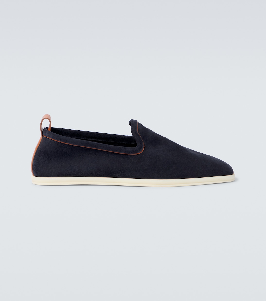 

Замшевые мокасины Venice Walk Loro Piana, Blue Navy