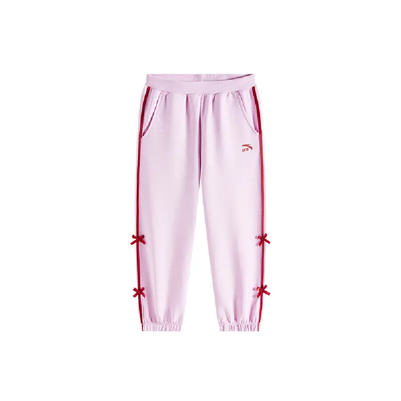 

Xiaomabaoli, lianmingkuan вязаные спортивные штаны Antakids, фиолетовый