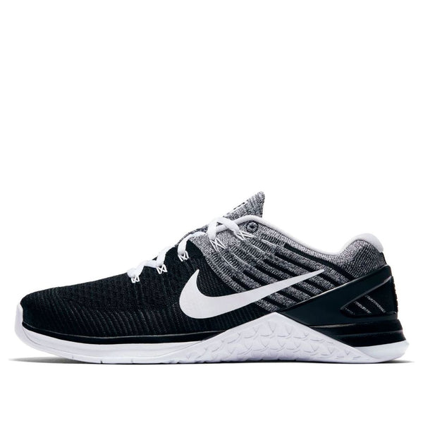 

Кроссовки metcon dsx flyknit 'black white' Nike, черный