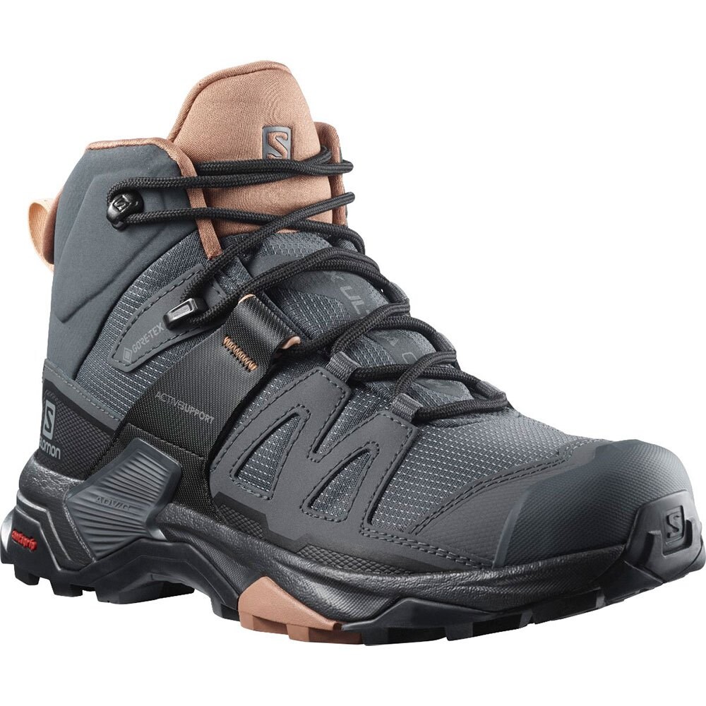 

Походные ботинки Salomon X Ultra 4 Mid Goretex, серый