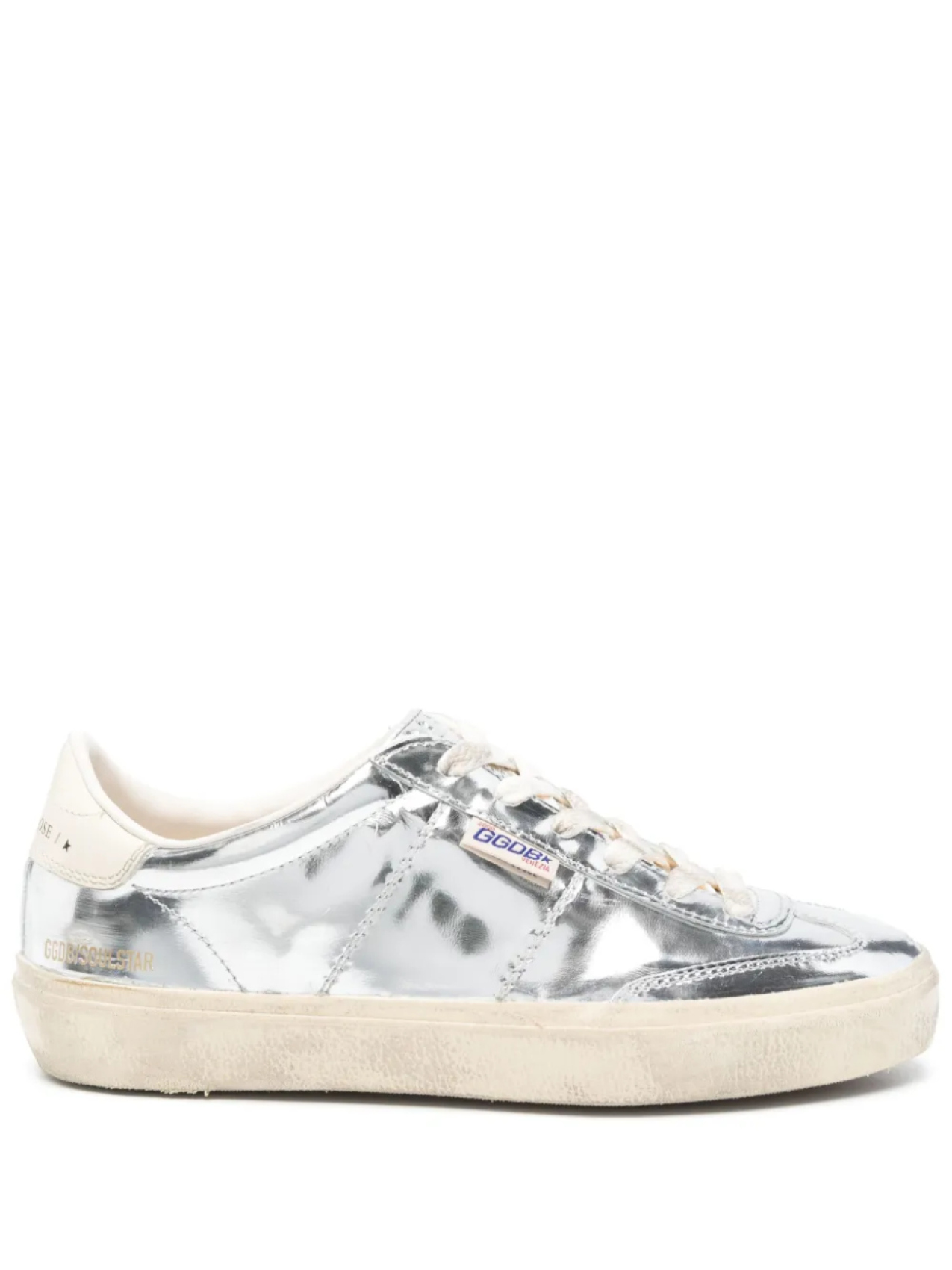 Golden Goose кеды Soul Star, серебристый