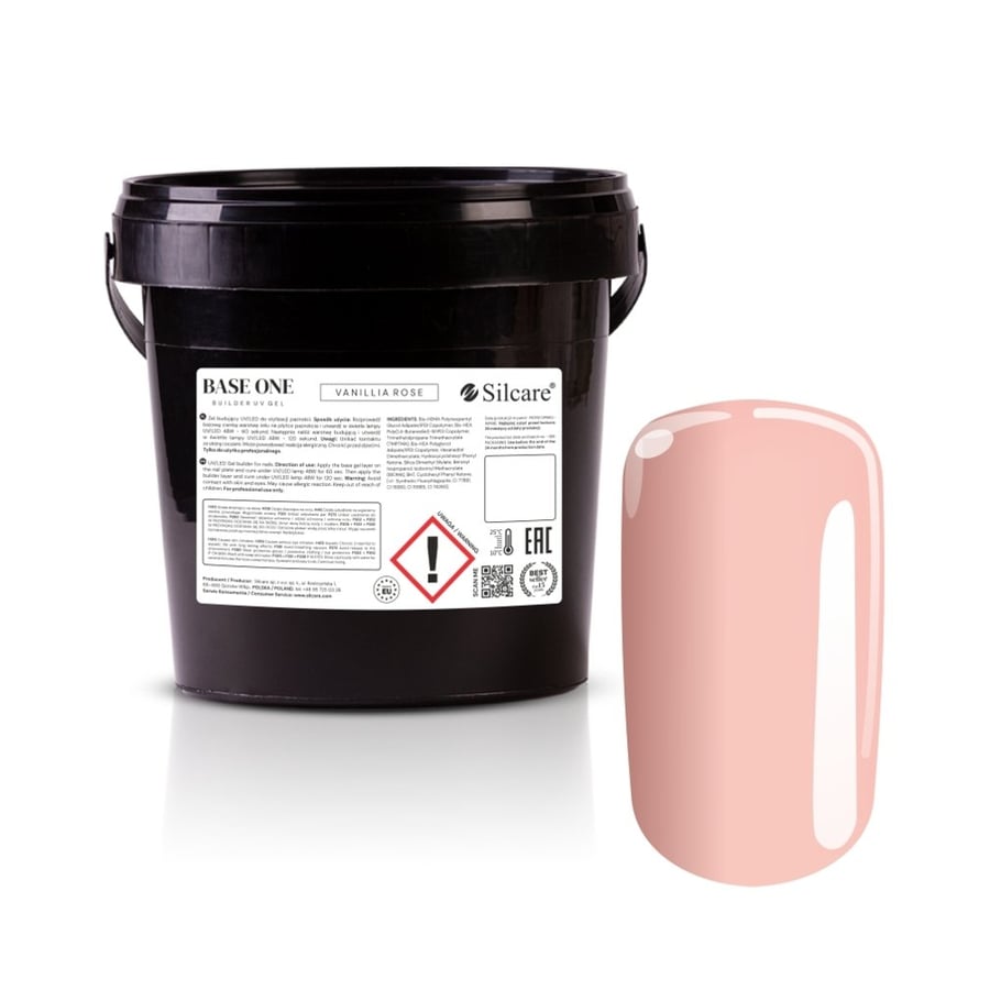 

Base One Vanilla Rose Builder Gel 1000 г BF FREE Silcare