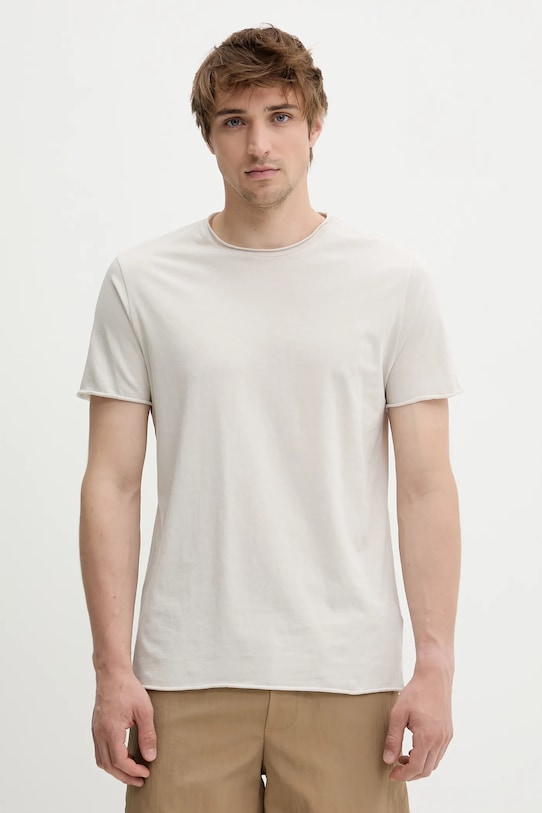 

Хлопковая футболка Filippa K, серый