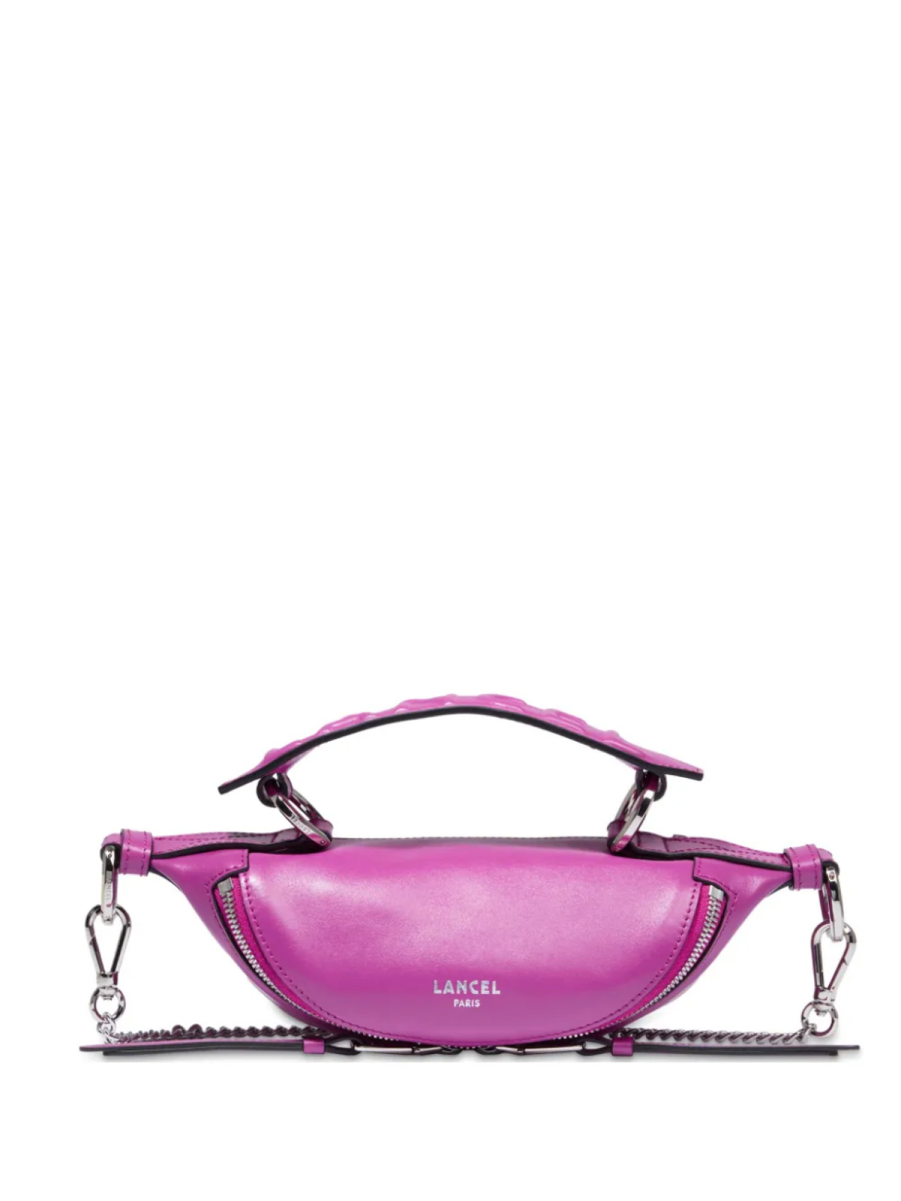

Сумка через плечо Lancel Origami Mini на молнии, розовый
