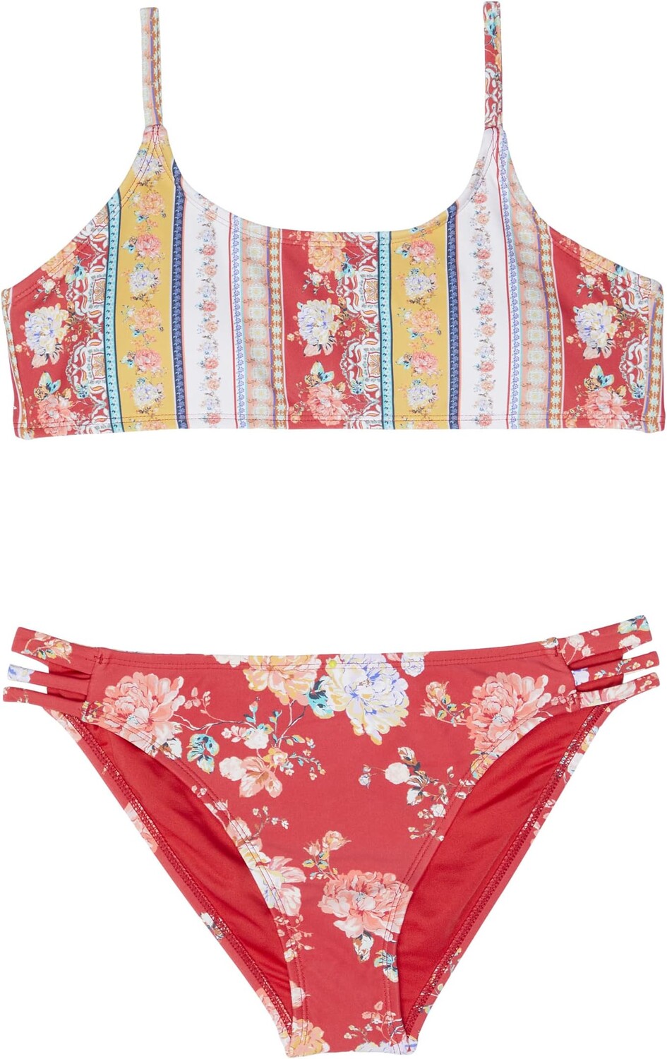 

Купальник O'Neill Kids Stella Scoop Bralette Set, цвет Chrysanthemum