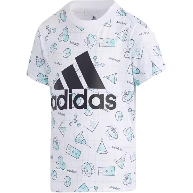 

Футболка для начальной школы Adidas, белый