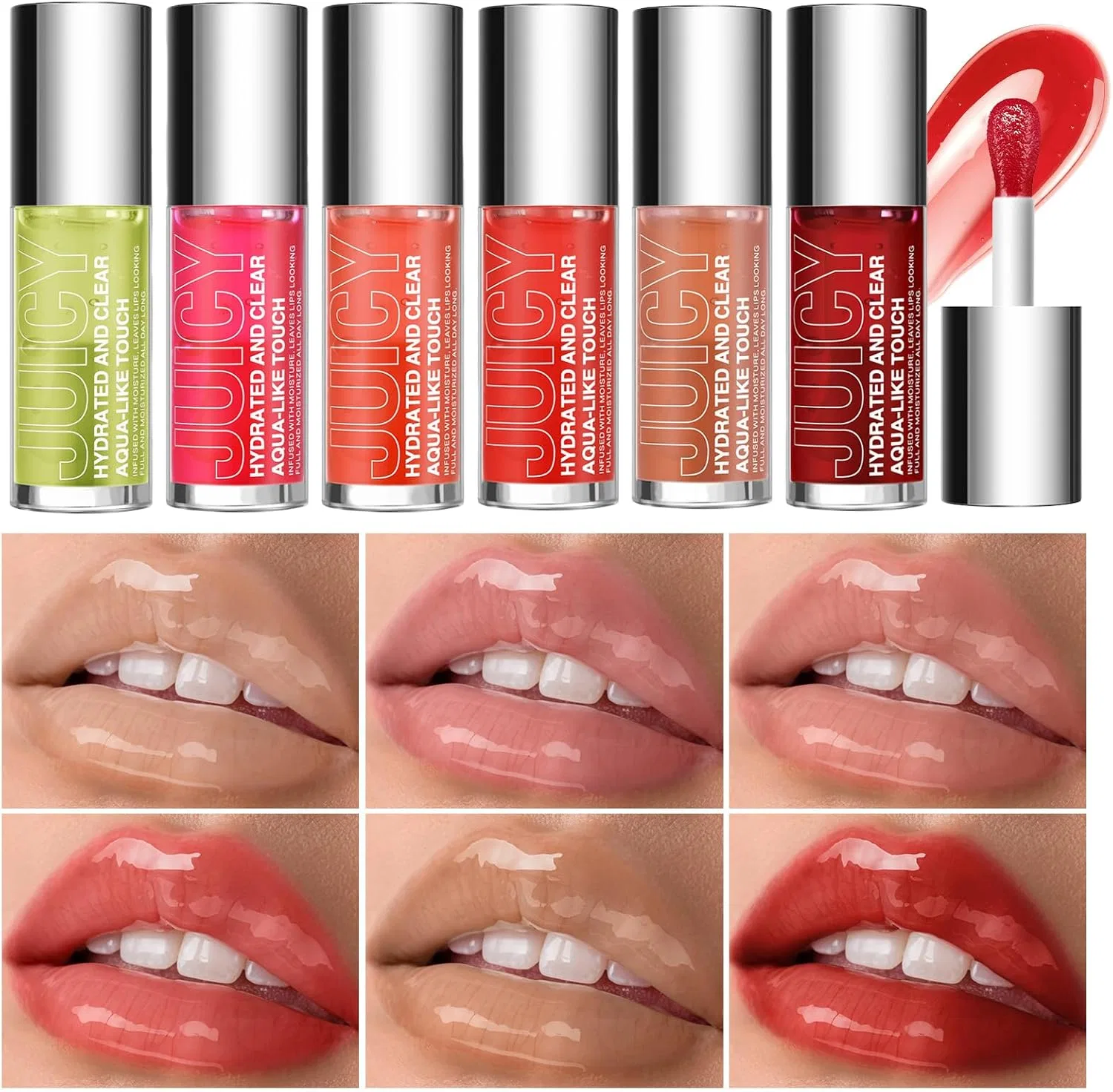 Масло для губ Replenishing Lip Oil Gloss Onjaku, объем 5 мл, цвет F — фото 3