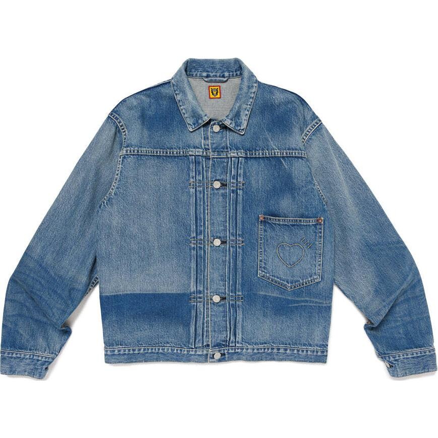 

Коллекция Denim Джинсовая куртка унисекс индиго Human Made