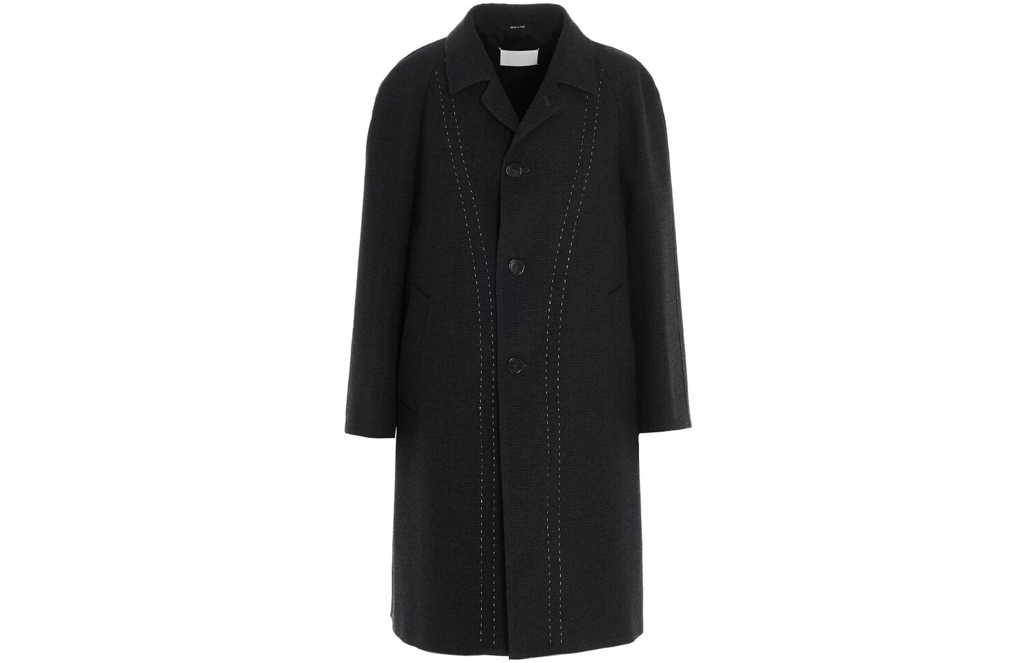 

Пальто мужское черное Maison Margiela, черный