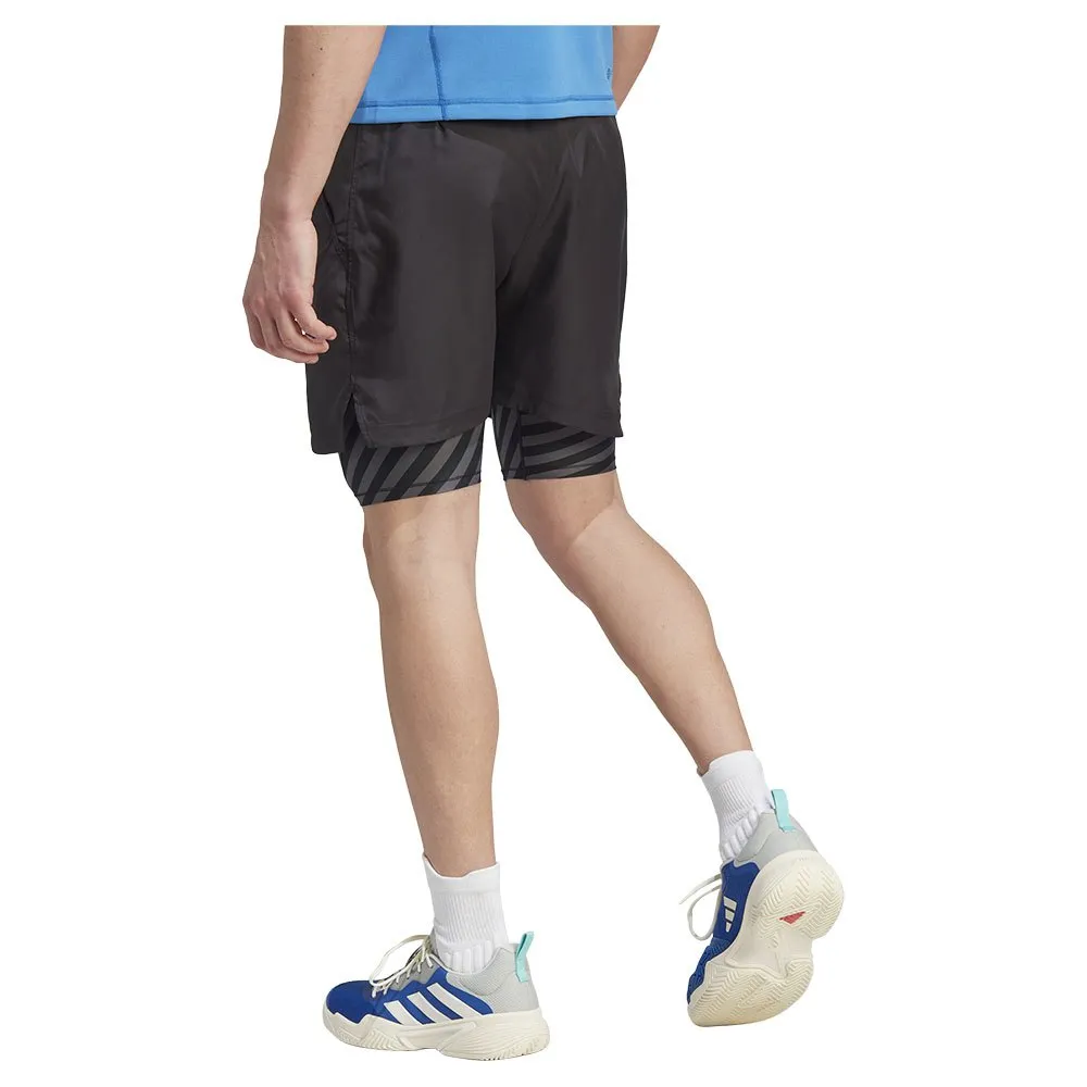 Шорты adidas Aeroready Two-In-One Pro, черный — фото 2