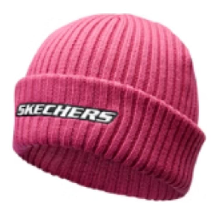 

Унисекс-бини Skechers розово-красный